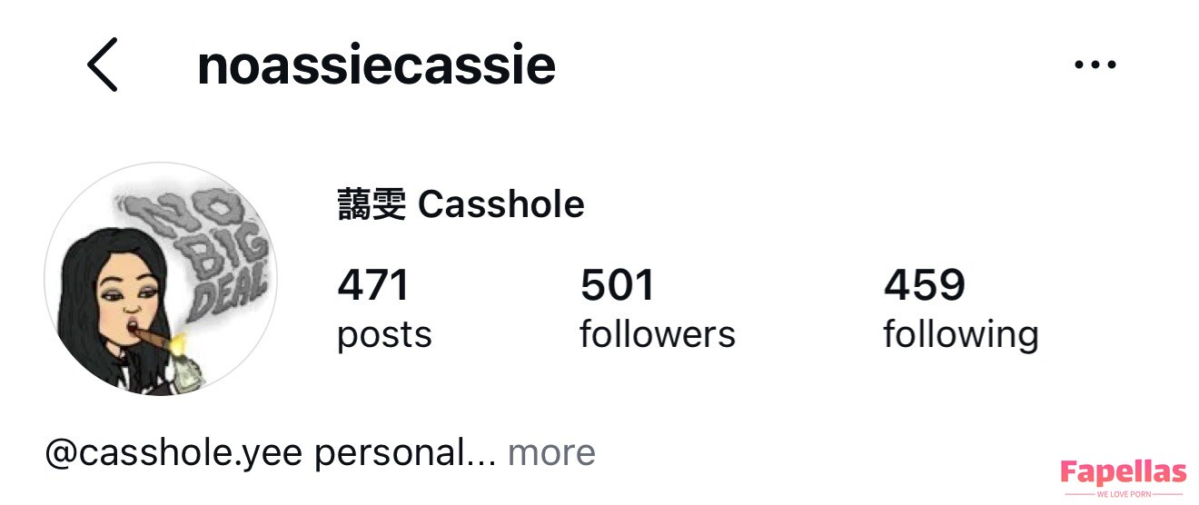 Casshole Yee